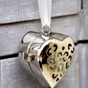 Petit Coeur de Parfum solide Poudre de riz